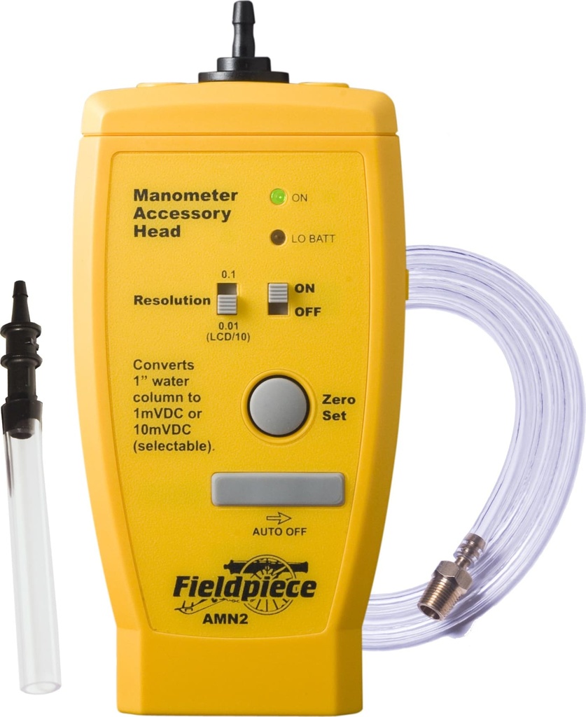 AMN2 FIELDPIECE 1-PORT MANOMETER HEAD