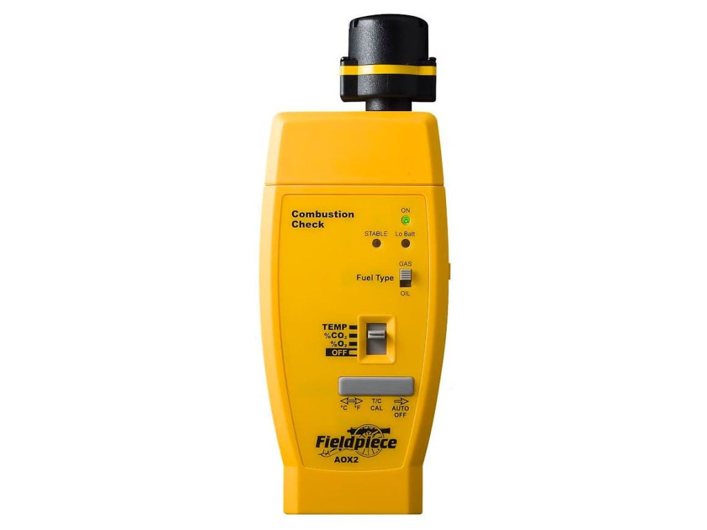 AOX2 FIELDPIECE %CO2, %O2, TEMP HEAD