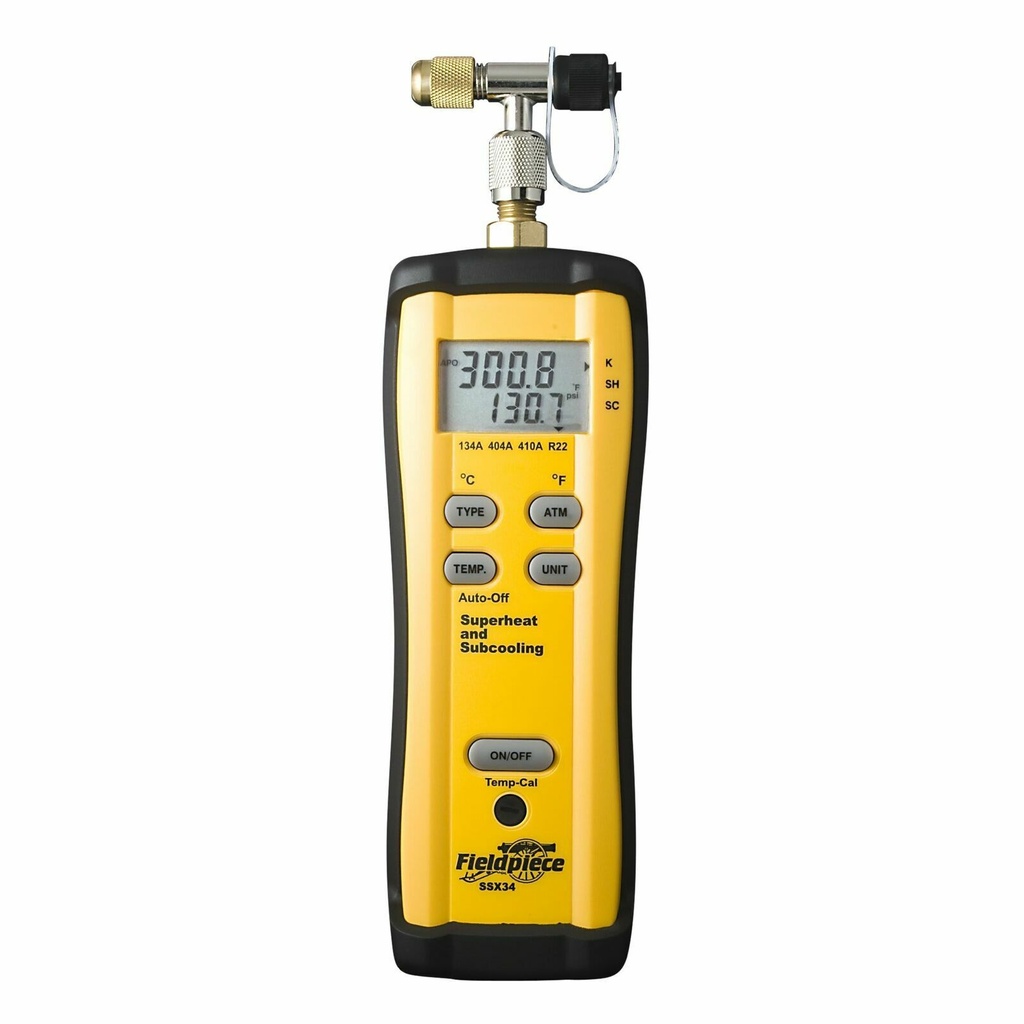 SSX34 FIELDPIECE SUPERHEAT & SUBCOOL