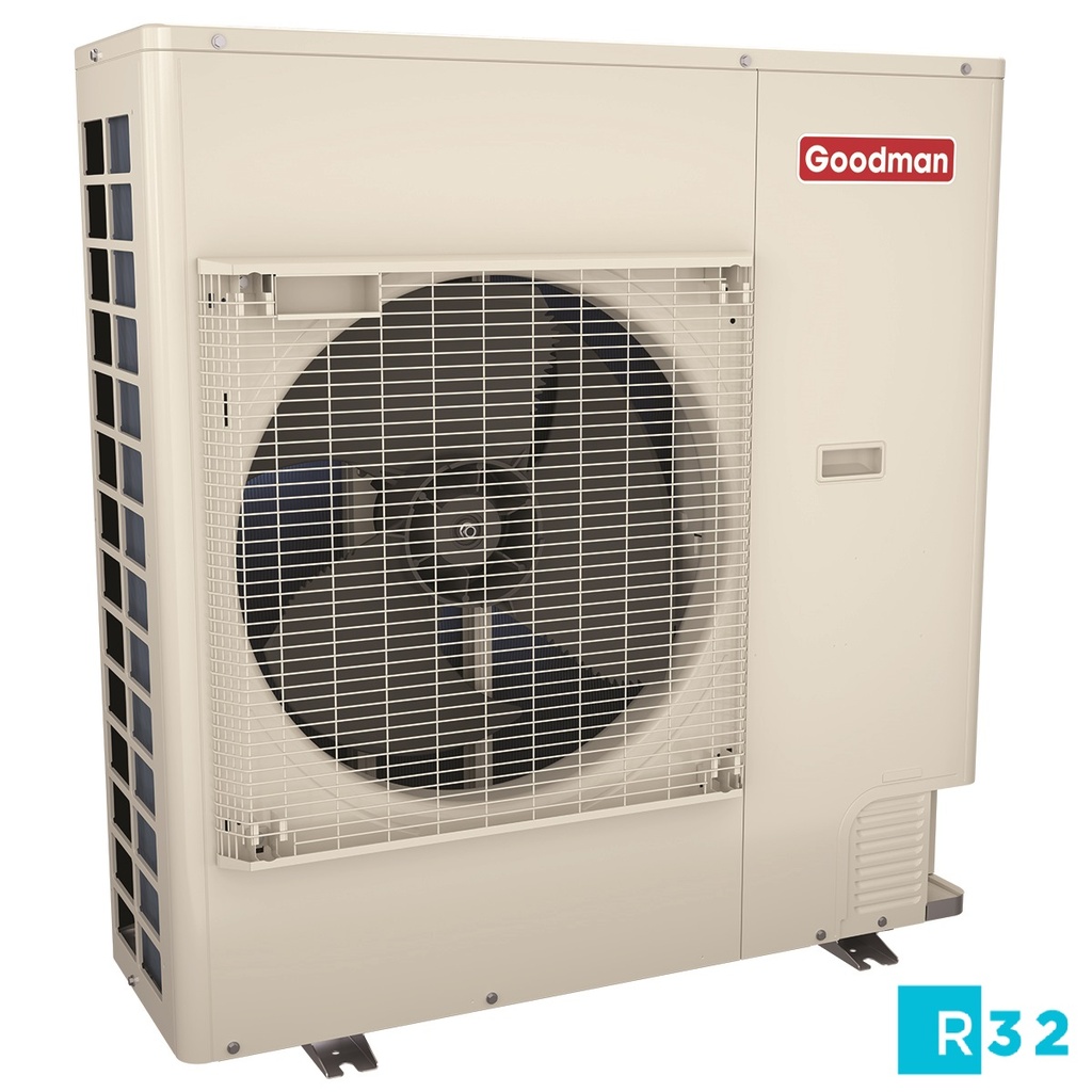 GXV6SS4810 GOODMAN 4T, 16 SEER2, AIR CONDITIONER, R32, SIDE DISCHARGE INVERTER
