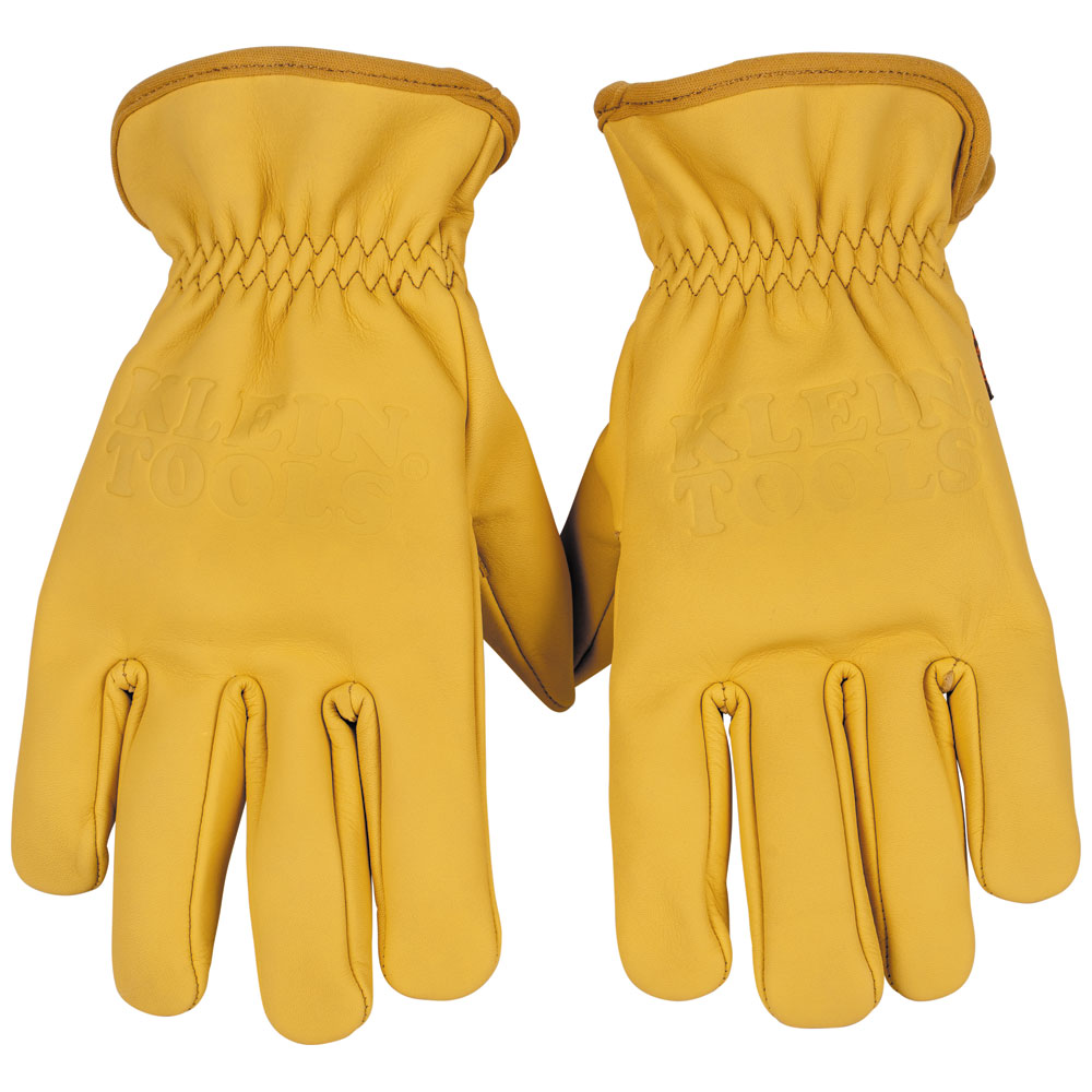 60602 KLEIN COWHIDE LEATHER GLOVES, SMALL, PAIR