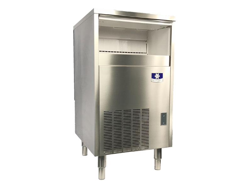 USP0100A-161 ICE MACHINE UNDERCOUNTER, 19.68" WIDE, 1" x 1" SQUARE CRYSTALCRAFT CUBES 38LB STORAGE 115V, 100LB DAILY PRODUCTION @ 70AIR/50WATER