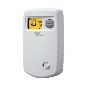 1E78140 THERMOSTAT, NON-PROG. HEAT ONLY 24V OR MILLIVOLT SYSTEM