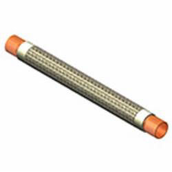 VAFS-6 3/4" VIBRATION ELIMINATOR WITH STAINLESS STEEL BRAID