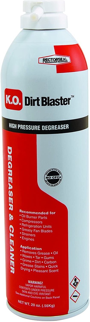 88440 RECTORSEAL K.O. DIRT BLASTER 12.2 OZ(12)