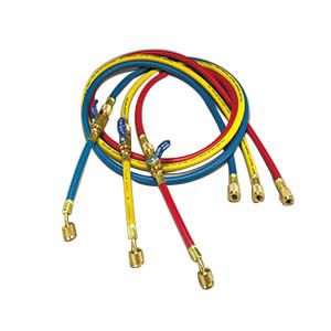 25986 6 FT HOSE SET/PLUSII FLEX HOSE W/BALL VALVE, CHARGING HOSES