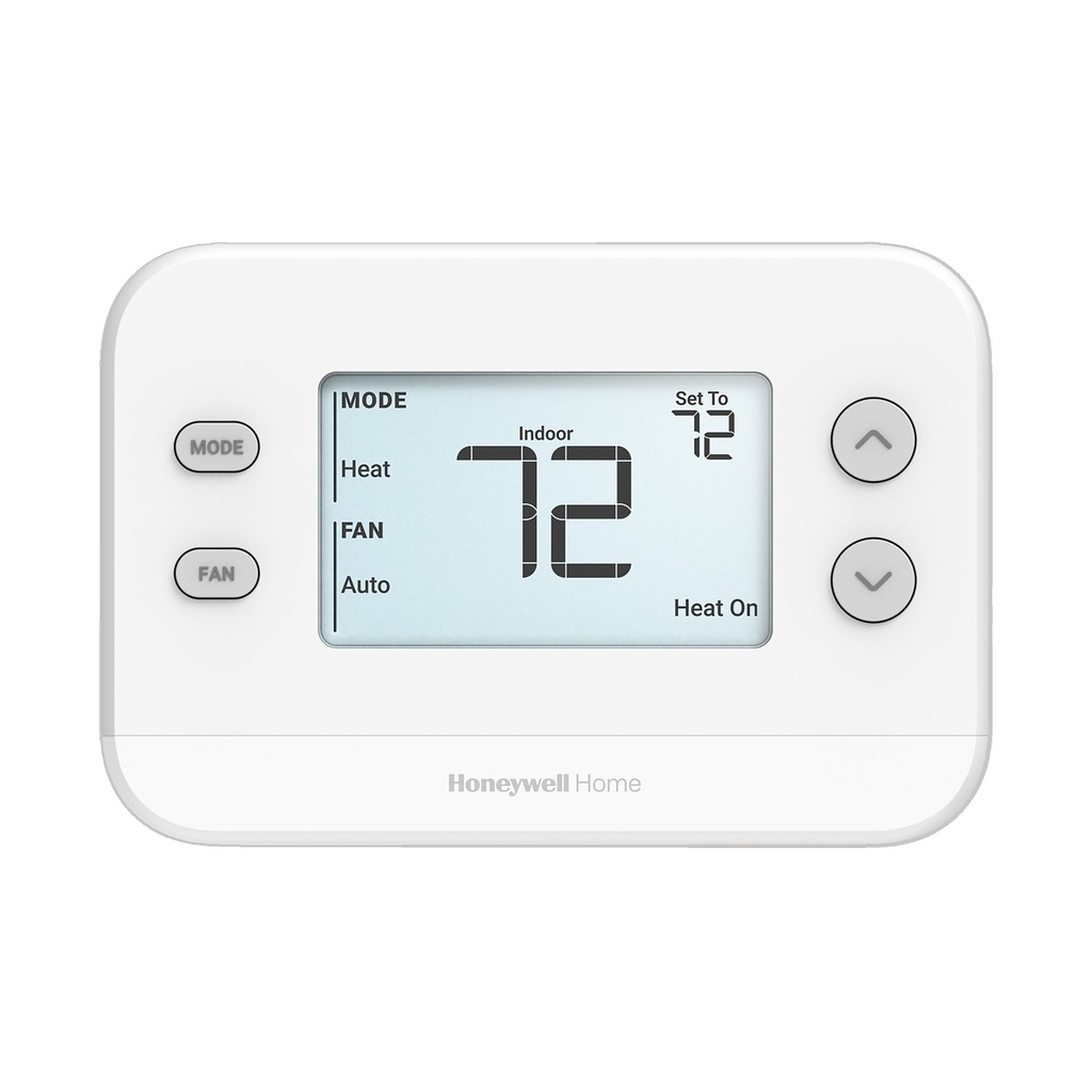 TH1320U4002 THERMOSTAT N100 NON PROGRAMMABLE 3H/2C HEAT PUMP 2H/2C CONVENTIONAL DUAL FUEL COMPATIBLE (12)