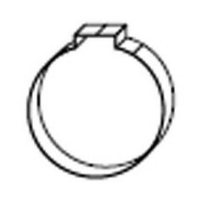 UPC-52-50 ALUMINUM CORE SUPPLY CLAMPS BLACK PACKED-50 SOLD EACH