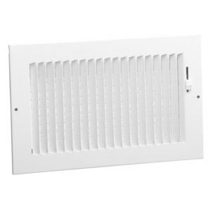 68116X6 SIDEWALL OR CEILING REGISTER 16X6 (WHITE) (10)