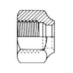 NS4-12 34FN A05222 3/4" SHORT FORGED NUT (10)