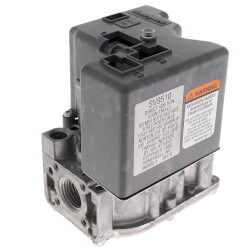 SV9510K2539 RESIDEO GAS VALVE, SMARTVALVE, DIRECT HOT SURFACE IGN, 24VAC, 4 TRIAL TO LOCKOUT, 1/2 PSI PRESSURE RATING, 1/8" NPT PRESSURE TAPPING, SLOW OPENING, 1/2"X1/2" NPT, 3.5"WC REGULATOR SETTING, -40-175 DEGREE AMBIENT TEMP RANGE, 9 SECOND IGN TRIAL TIME, INCLUDES LP CONV KIT