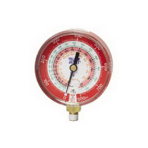 49137 RITCHIE R22-R410-R404 3-1/8" HI SIDE GAUGE RED