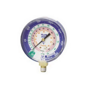 49138 RITCHIE R22-R410-R404 3-1/8" LOW SIDE GAUGE BLUE