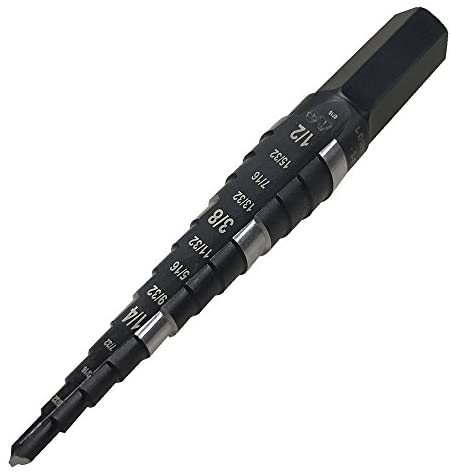 KTSB01 1/8" - 1/2" STEP DRILL
