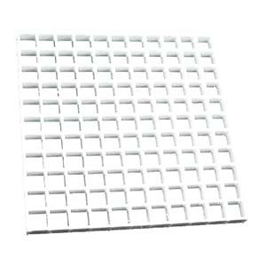 650-300 EGG CRATE LOUVERS 24 X 24 X 1/2" WHITE POLYSTYRENE (20)