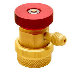AC15530 JB AUTOMOTIVE QUICK COUPLER HIGH SIDE (RED) WITH 1/4" MALE FLARE 90 DEGREES