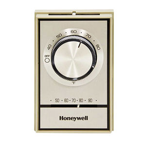 T498B1512 THERMOSTAT LINE VOLTAGE ELECTRIC HEAT WITH THERMOMETER DPST