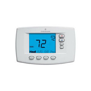 1F95EZ-0671 BLUE EASY READER THERMOSTAT (6) 4 HEAT, 2 COOL, 7DAY PROGRAMMABLE AND NON-PROGRAMMABLE