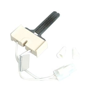 767A-376 HOT SURFACE IGNITOR WITH 4-1/2" LEADS, G STYLE MOUNTING BLOCK, INSULATION 200 C, AMP TERMINAL CONNECTOR, INCLUDES CERAMIC WIRE NUTS. REPLACES R/S 41-40 7