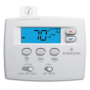1F86EZ-0251 NON-PROGRAMMABLE DIGITAL THERMOSTAT W/HOME-SLEEP-AWAY PRESETS 2"DISPLAY SINGLE STAGE 1H/1C (6)
