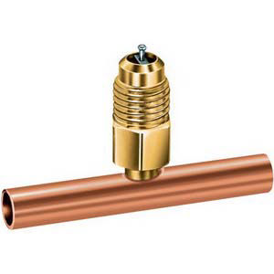 A31140 5/8" BRAZE TEE ACCESS VALVE PKG/1