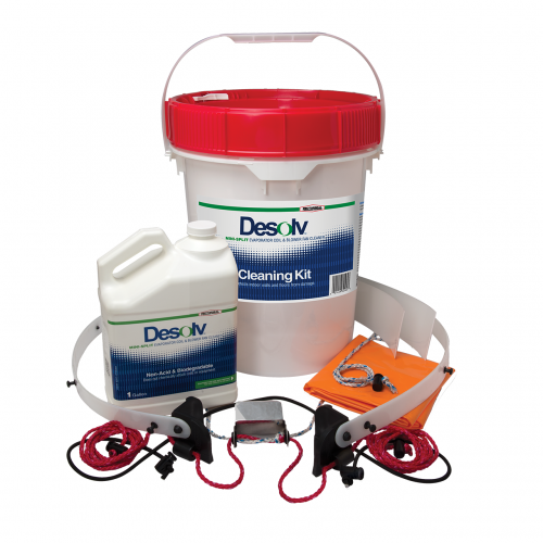 82560 DESOLV KIT WITH 2 SINGLE USE FUNNEL BAGS