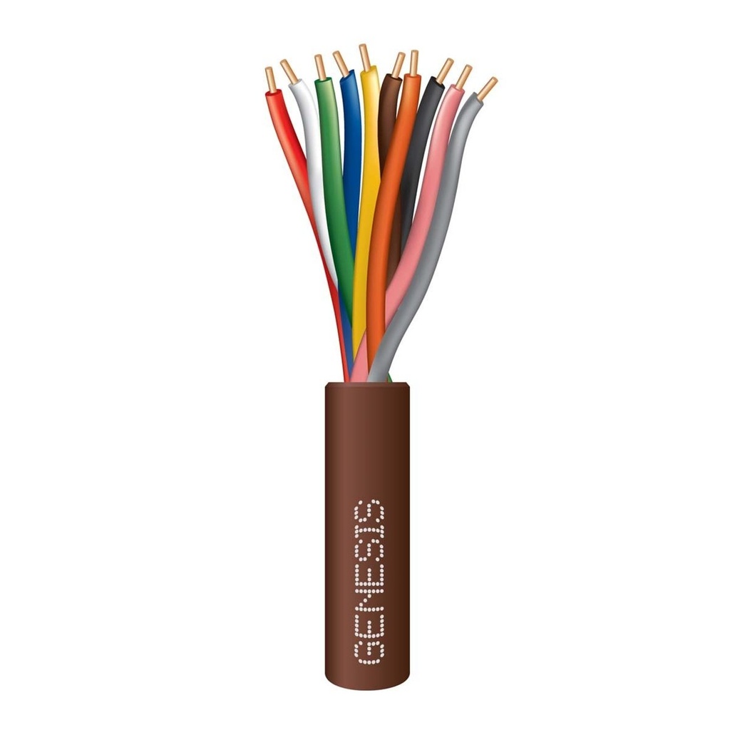 1810 THERMOSTAT WIRE 10 CONDUCTOR 18 AWG 250 FT ROLL UL CL2 (4718)
