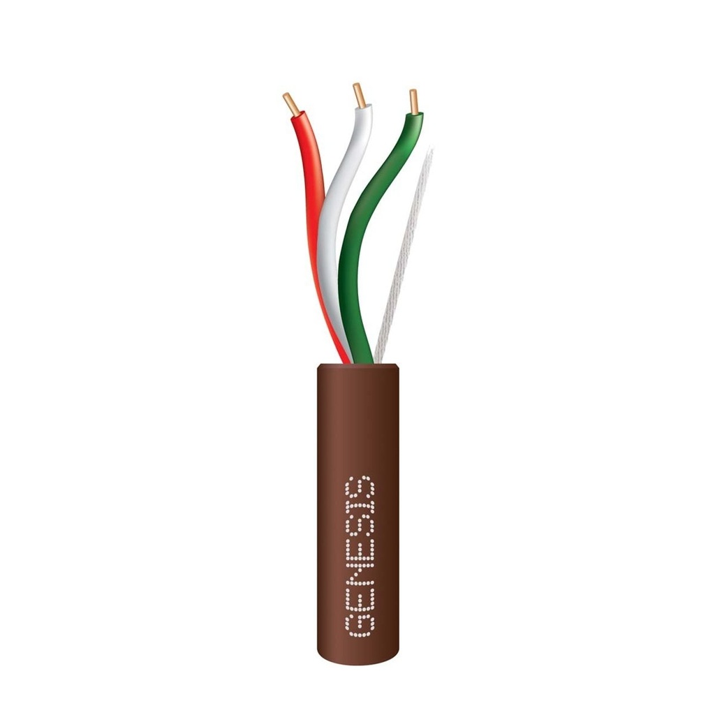 183 THERMOSTAT WIRE 3 CONDUCTOR 18 AWG 500 FT ROLL UL CL2 (4711)