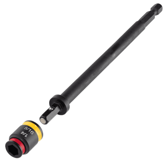 MSHXLC 1/4" & 5/16" CLEANABLE DUAL-SIDED REVERSIBLE HEX DRIVER 6" LONG (36)
