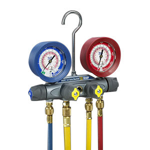 46013 BRUTE II MANIFOLD R410A/404A/22 WITH HOSES