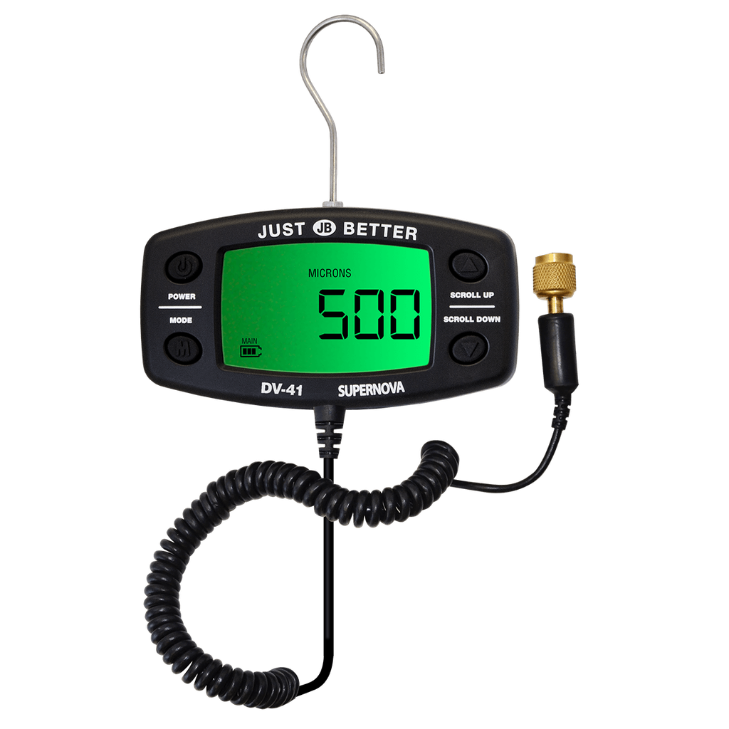 DV-41 SUPERNOVA DIGITAL VACUUM GAUGE WITH CASE AND A/C ADAPTER