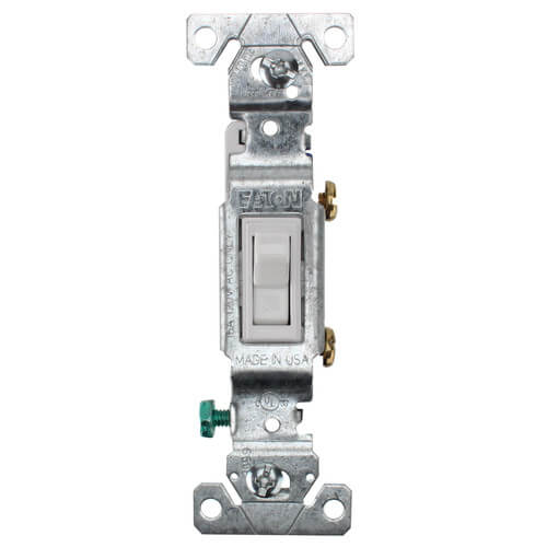 625-1301W 15A 120V 1P WHITE SWITCH (10)
