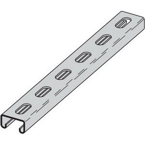 B54SH120GRN 1-5/8"X 13/16" SHALLOW SLOTTED CHANNEL