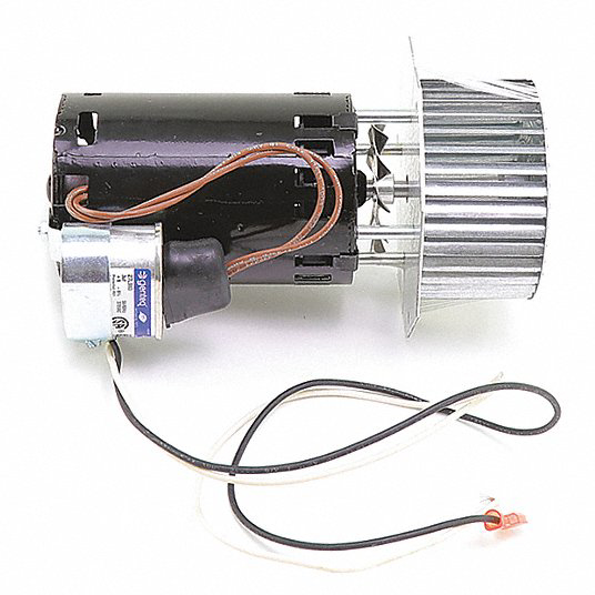 116003 REZNOR COMBUSTION AIR VENTER MOTOR AND WHEEL ASSY. TR/TRH 125 OR 150