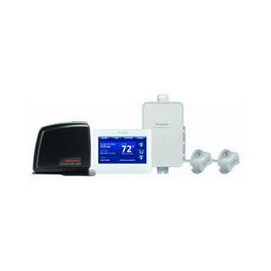 YTHX9421R5127WW WHITE FRONT/WHITE SIDES PRESTIGE 2-WIRE IAQ KIT WITH REDLINK TECHNOLOGY.RESIDENTIAL OR COMMERCIAL USE. 7 DAY PROGRAMMABLE. UP TO 4H/2C HEAT PUM P OR UP TO 3H/2C CONVENTIONAL. KIT CONTAINS THX9421R5021WW/U COLOR TOUCHSCREEN THERMOSTAT, THM5421R1021 EQUIPMENT INTERFACE MODULE AND 2 DUCT SENSORS. KIT INCLUDES THE REDLINK INTERNET GATEWAY. 2-WIRE IAQ KIT WITH REDLINK TECHNOLOGY.RESIDENTIAL OR COMMERCIAL USE. 7 DAY PROGRAMMABLE. UP TO 4H/2C HEAT PUM P OR UP TO 3H/2C CONVENTIONAL. KIT CONTAINS THX9421R5021WW COLOR TOUCHSCREEN THERMOSTAT, THM5421R1021 EQUIPMENT INTERFACE MODULE AND 2 DUCT SENSORS. KIT INCLUDES THE REDLINK INTERNET GATEWAY.