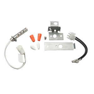 767A-381 HOT SURFACE IGNITOR MINI WITH 7.5" (+/- 1") LEADS INCLUDING ELECTRICAL CONNECTOR. INCLUDES CERAMIC WIRE NUTS & MOUNTING ADAPTORS. REPLACES R/S 41-605