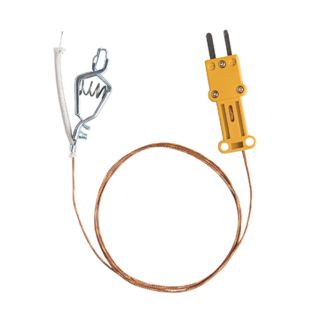 ATAF1 HIGH TEMPERATURE K-TYPE THERMOCOUPLE W/ALLIGATOR CLIP