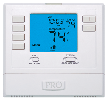 T705 PRO1 DIGITAL THERMOSTAT 1H/1C NON OR PROGRAMMABLE 7 DAY OR 5/1/1 BATTERY OR HARDWIRED