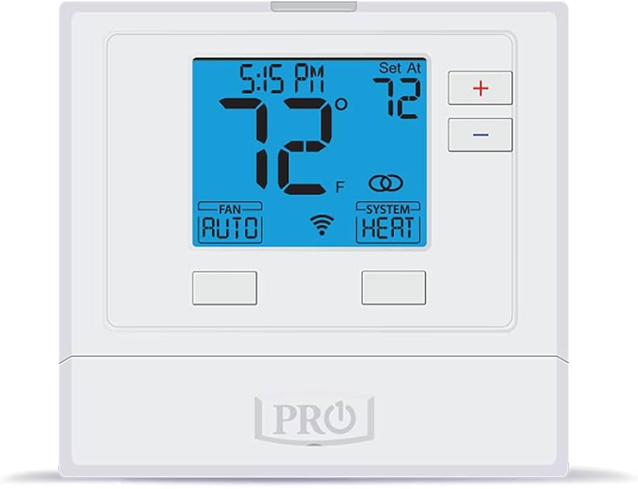 T701i PRO1 T700 THERMOSTAT: WIFI ENABLED (APP AVAILABLE ON IOS OR ANDROID) 7D, 5+1+1 OR NON-PROGRAMMABLE FROM THE APP ONLY, 1H/1C WITH 4 SQ. IN. DISPLAY.