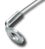 30246 9014K33210-12 90 DEGREE 1/4" EYELET 15FT X 3/32 CL12 KIT HANGER FOR SPIRAL PIPE