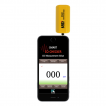COA1 CARBON MONOXIDE DETECTOR ADAPTER, READS 1 PPM TO 999 PPM CO, FOR USE WITH IPHONE OR ANDROID, OR WITH CLAMP METER W/ ADAPTER CHA1