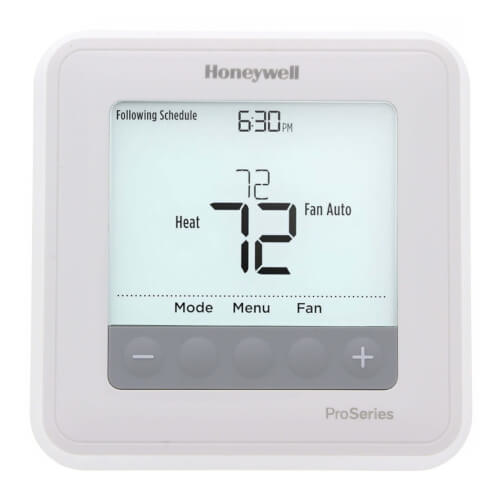 TH6210U2001 THERMOSTAT 7 DAY PROGRAMMABLE 2HEAT/1COOL/HEAT PMP 1H/1C CONV