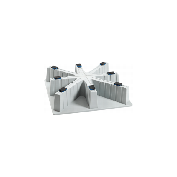 HP3232-8 HEAT PUMP PAD 32X32 WITH BUILT IN 8" RISERS (16)