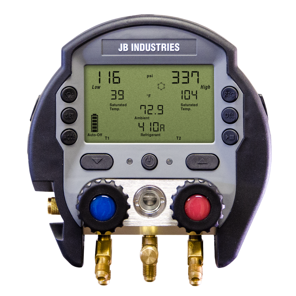 DMG2-8 2 VALVE DIGITAL MANIFOLD, JB, INCLUDES THERMOCOUPLES, CASE