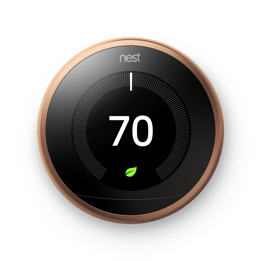 T3021US NEST 3RD GENERATION WI-FI LEARNING CONTROL, COPPE R