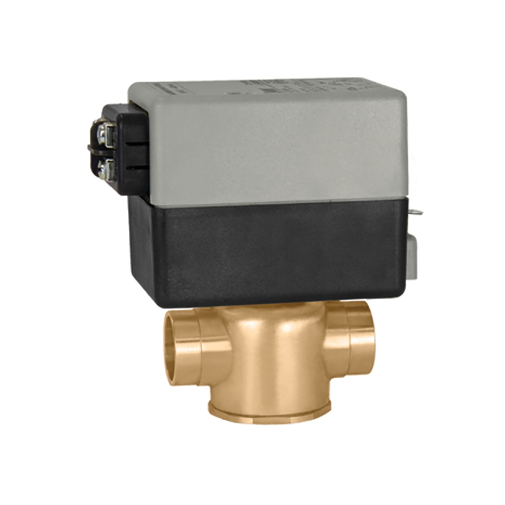 Z56 CALEFFI 24V NC W/ES 1" SWT 7.5 CV W/TERM BLK