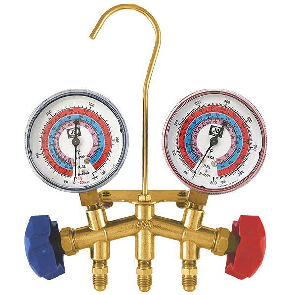 M2-8-454-32 JB STANDARD MANIFOLD (R-32, R-454B, R-410A) NO HOSE SET