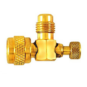 CD5050 1/4" FEMALE FLARE SMALL THUMBSCREW CORE DEPRESSOR