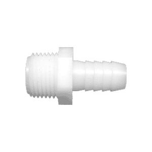 TAA1212 ADAPTER, 3/8 MPT X 3/8 BARB (100)