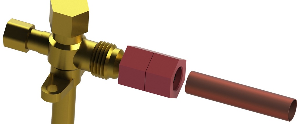 FCMA5800 SMARTLOCK 5/8 15.90mm FLARE CONNECTOR MULTI ANGLE